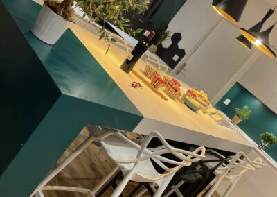 Cuisine décorée avec goût et finesse
